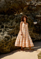 LE SOLEIL SUNDRESS • MANDARINE GINGHAM